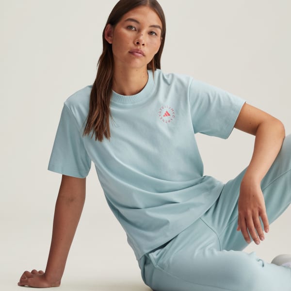 グリーン adidas by Stella McCartney TrueCasuals レギュラー スポーツウェア Tシャツ