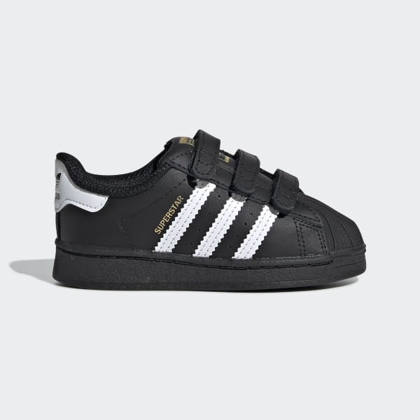 Tenis adidas superstar negras on sale