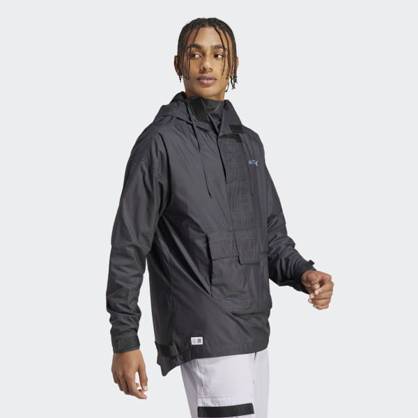 Black Terrex Made to Be Remade Wind Anorak
