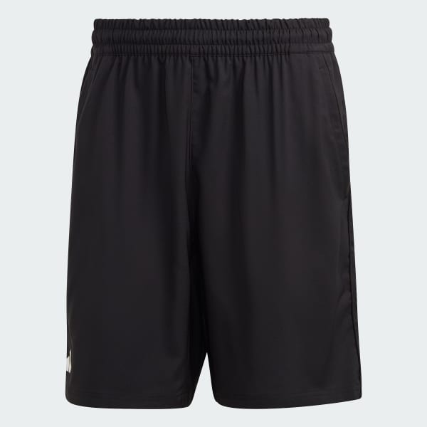 Black Tennis Woven Shorts
