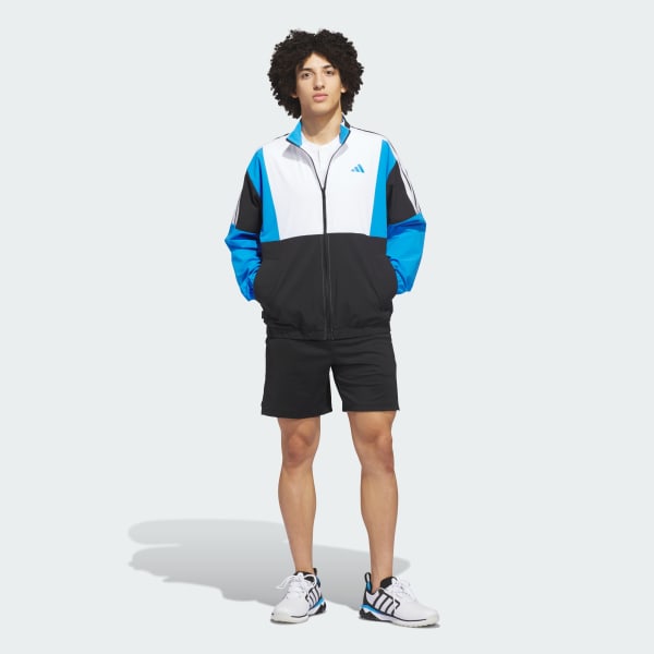 Sort BEYOND TWISTWEAVE WINDBREAKER MED FULD LYNLÅS