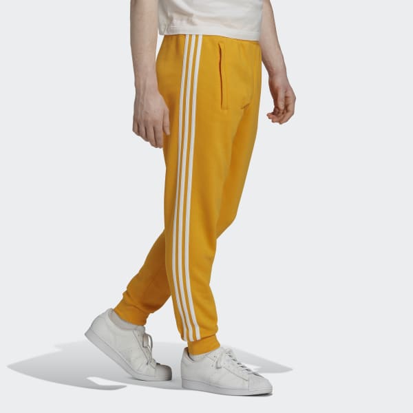 adidas Originals National Three Stripes Waist Fanny Pack in Yellow for Men
