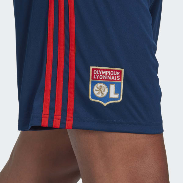 Blau Olympique Lyon 22/23 Auswärtsshorts CL763