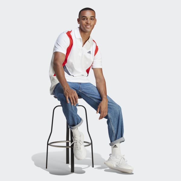 Vit Colourblock Polo Tee