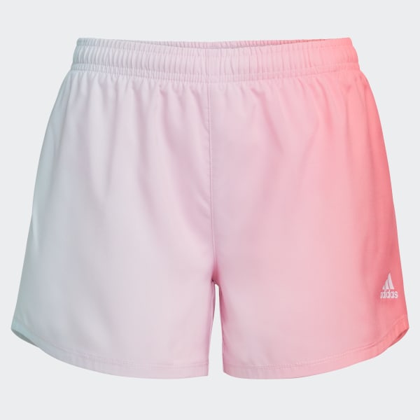 Pink Ombré Woven Shorts