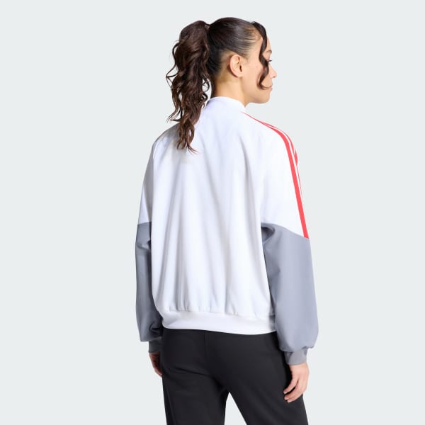 Branco Jaqueta Apresentação Competition SC Internacional 26