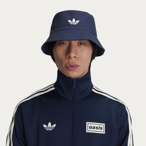 adidas Originals × Oasis バケットハット - ブルー | アディダス ジャパン