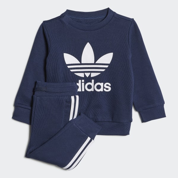 Blauw Sweatshirt Set
