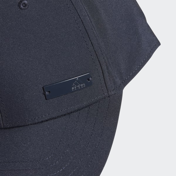Blue Lightweight Metal Badge Baseball Cap