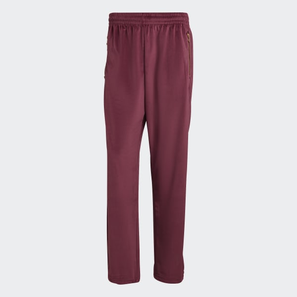 adidas Adicolor Velour Track Pants - Burgundy | Men's Lifestyle | adidas US