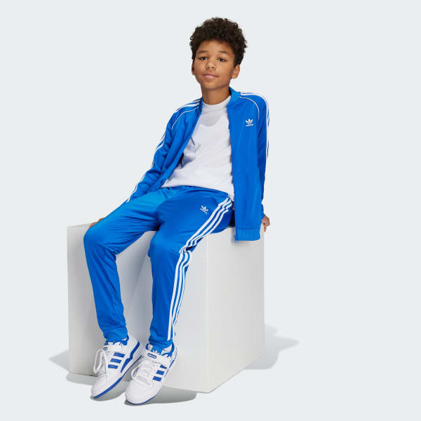 Blue Adicolor SST Track Pants Kids