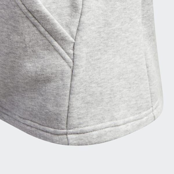 Grey Must Haves Logo Full-Zip Hoodie IXB43