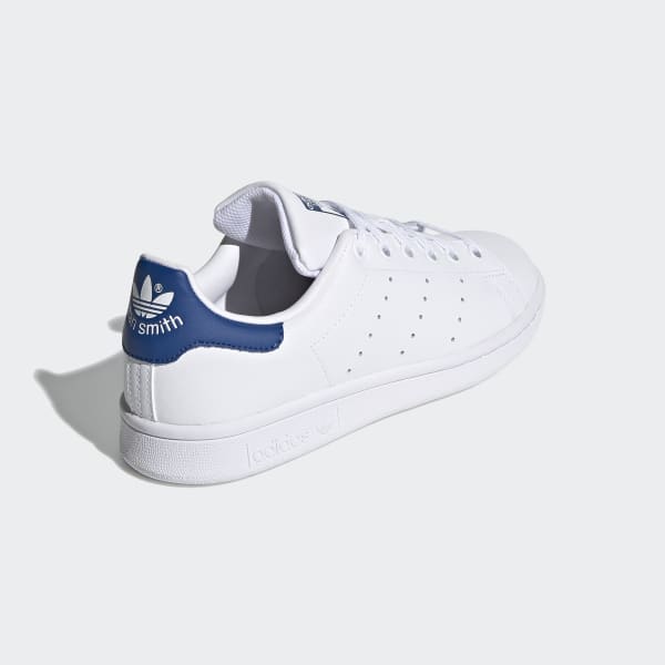 white blue stan smith