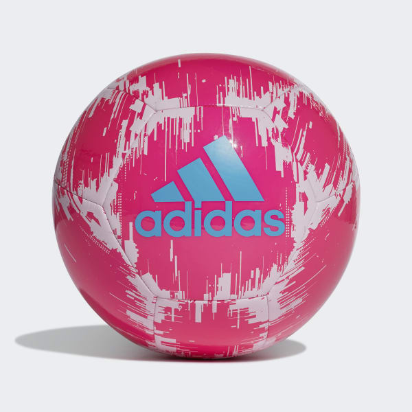pink adidas soccer ball