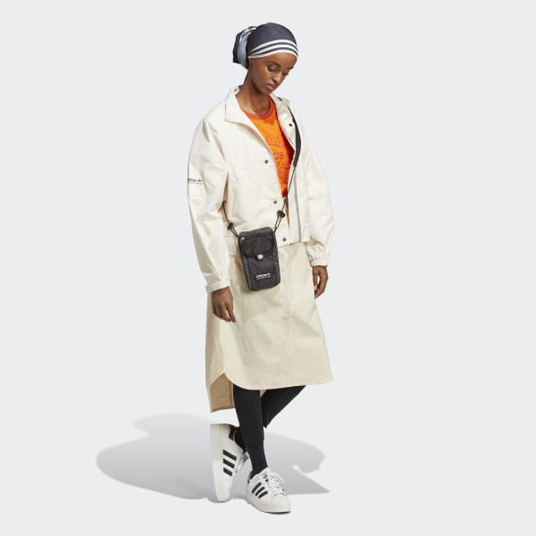 Jaqueta Cropped adidas Adventure Branco adidas adidas Brasil