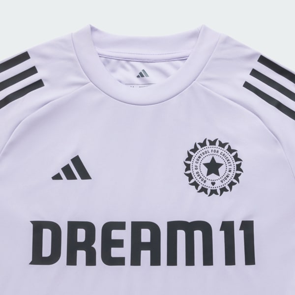 Purple India Cricket 2025 Kids Replica Training Jersey
