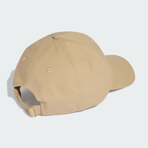 Beige Gorra Everyday Icons con Trefoil Metálico Tonalizado