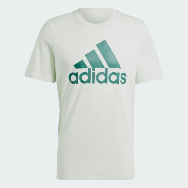 Verde Playera Essentials Logo Grande Tejido Jersey