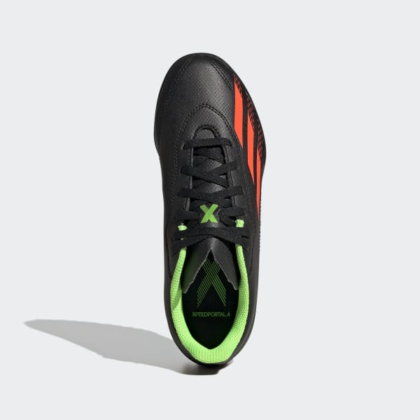 Negro Zapatos de Fútbol X Speedportal.4 Césped Artificial