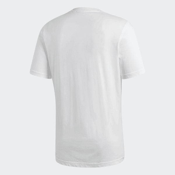 White Trefoil Tee