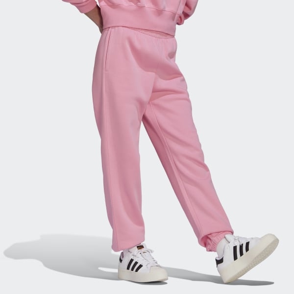 - adidas Joggers | Essentials adidas Pink Women\'s Adicolor Fleece | US Lifestyle