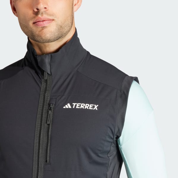 adidas Terrex Xperior Cross Country Ski Soft Shell Vest Black