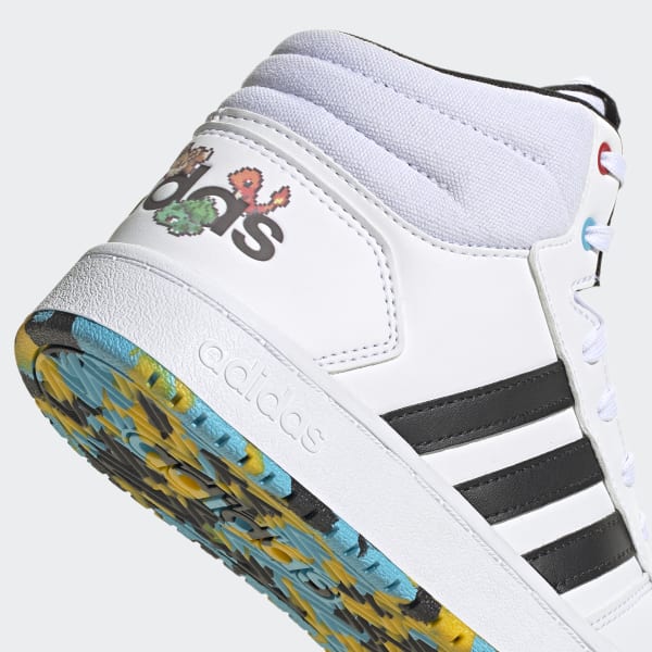 tênis cano alto adidas hoops 2.0 k