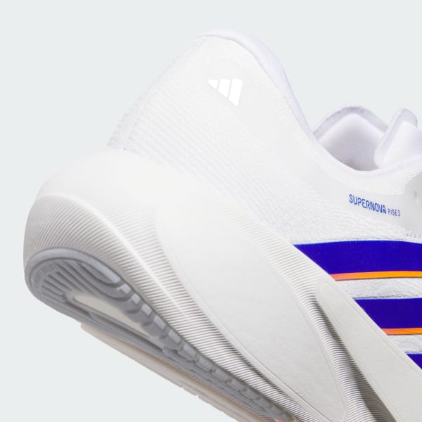 adidas SUPERNOVA RISE 3 RUNNING SNEAKERS - White | Free Shipping