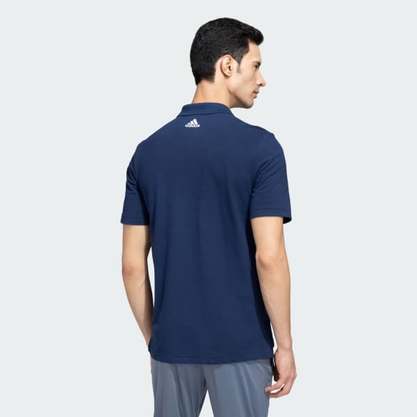 Blue Pocket Polo T-Shirt