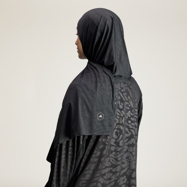 Black adidas by Stella McCartney Hijab with Undercap