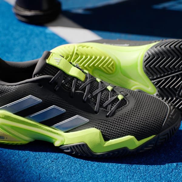 adidas Barricade 13 Tennis Shoes - Black | Free Shipping