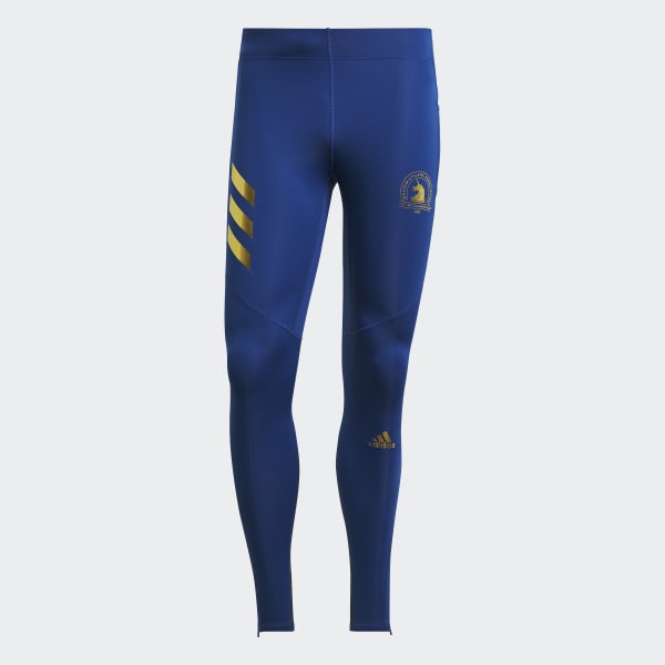 Blue Boston Marathon® Saturday Reflective Long Tights BF571