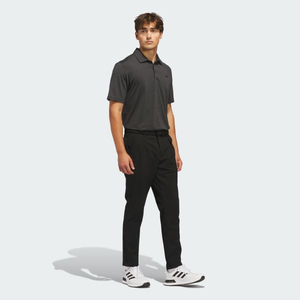 Grey PERFORMANCE TWO-COLOR STRIPE POLO SHIRT
