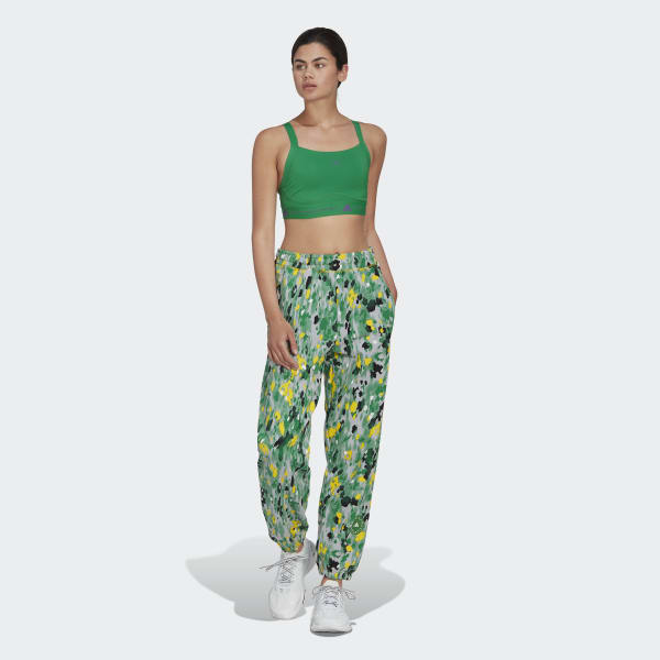 Gronn adidas by Stella McCartney TruePurpose Medium Support BH DL559