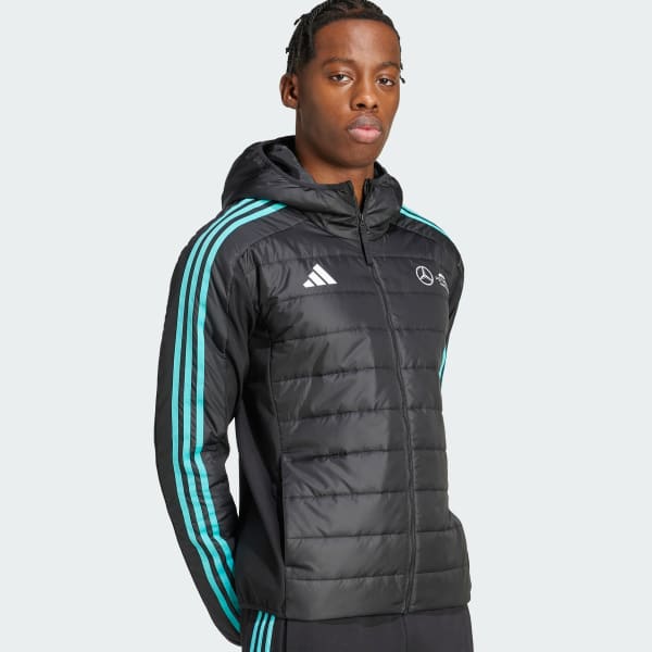 Svart Mercedes - AMG Petronas Formula One Team DNA Puffer Jacka
