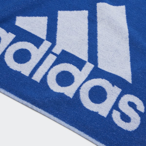 Azul Toalha Pequena adidas