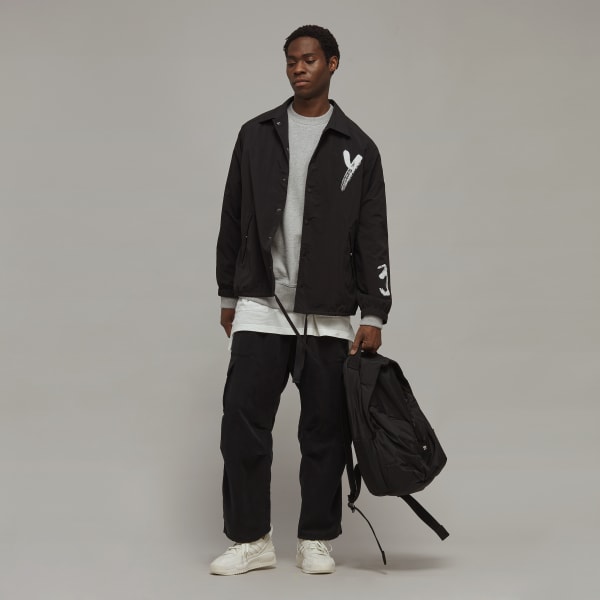 Grey Y-3 Organic Cotton Terry Crew Sweater