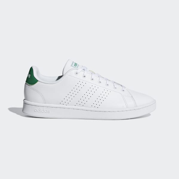 adidas white green