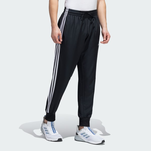 Black FUTURE ICONS 3 STRIPES PANTS Q4