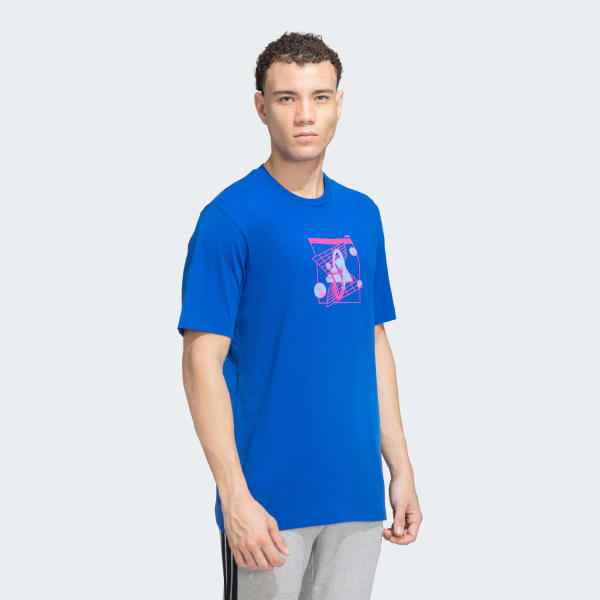 Blue Retro Tee