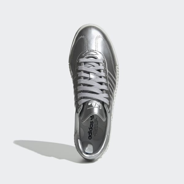 adidas samba dames zilver