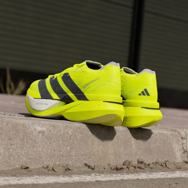 adidas Adizero Prime X3 Strung Shoes - Yellow | Free Shipping with