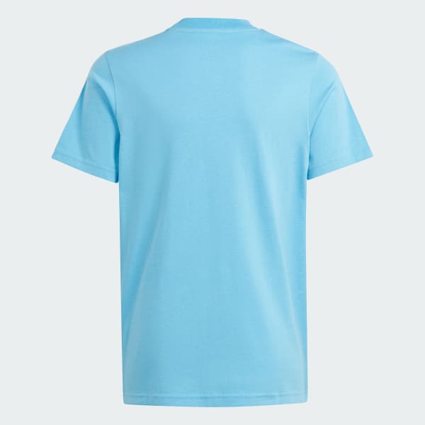 Azul Remera Essentials 3 Tiras Algodón