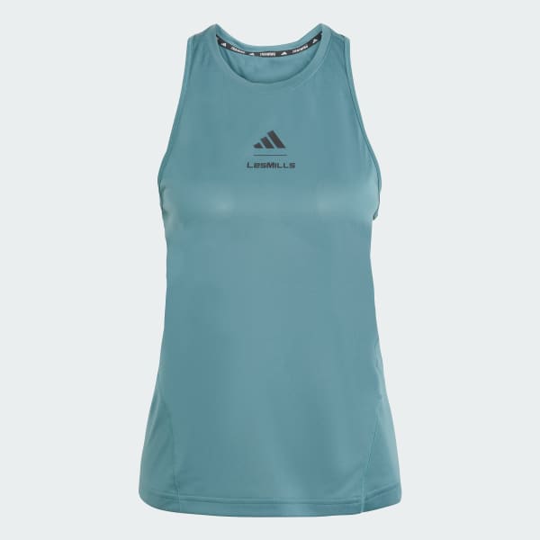 Green Les Mills Graphic Tank Top