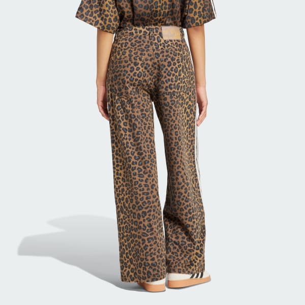 Multicolour 데님 루즈 팬츠