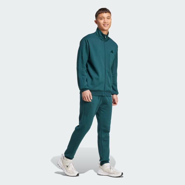 Green 3-STRIPES FLEECE Tracksuit