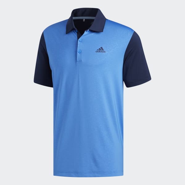 adidas Ultimate365 Camo-Embossed Polo Shirt - Blue | adidas US