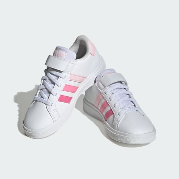 adidas Tenis adidas Grand Court Court Cordones El sticos y Tira