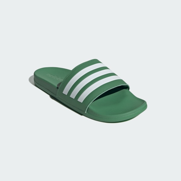 adidas Adilette Comfort Slides Green Free Shipping with adiClub adidas US