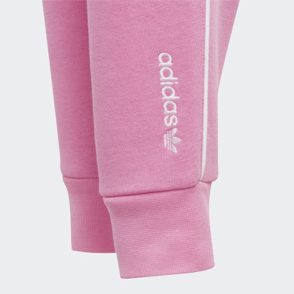 Rozowy Adicolor Hoodie Set